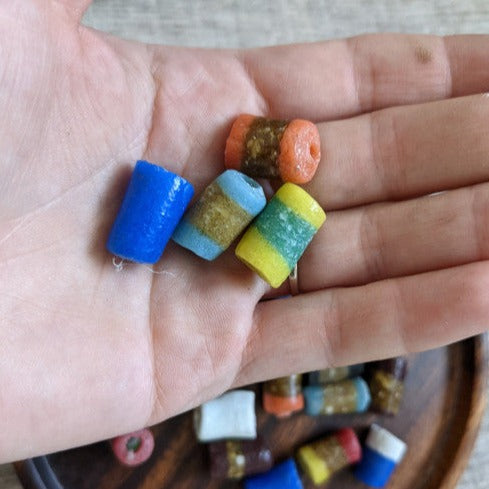 African "krobo" bead rollers