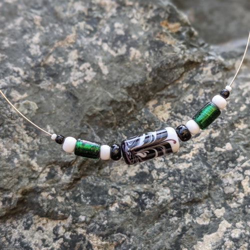 Olenna winding necklace