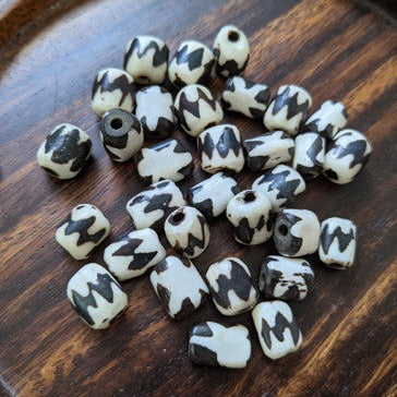 African bone beads