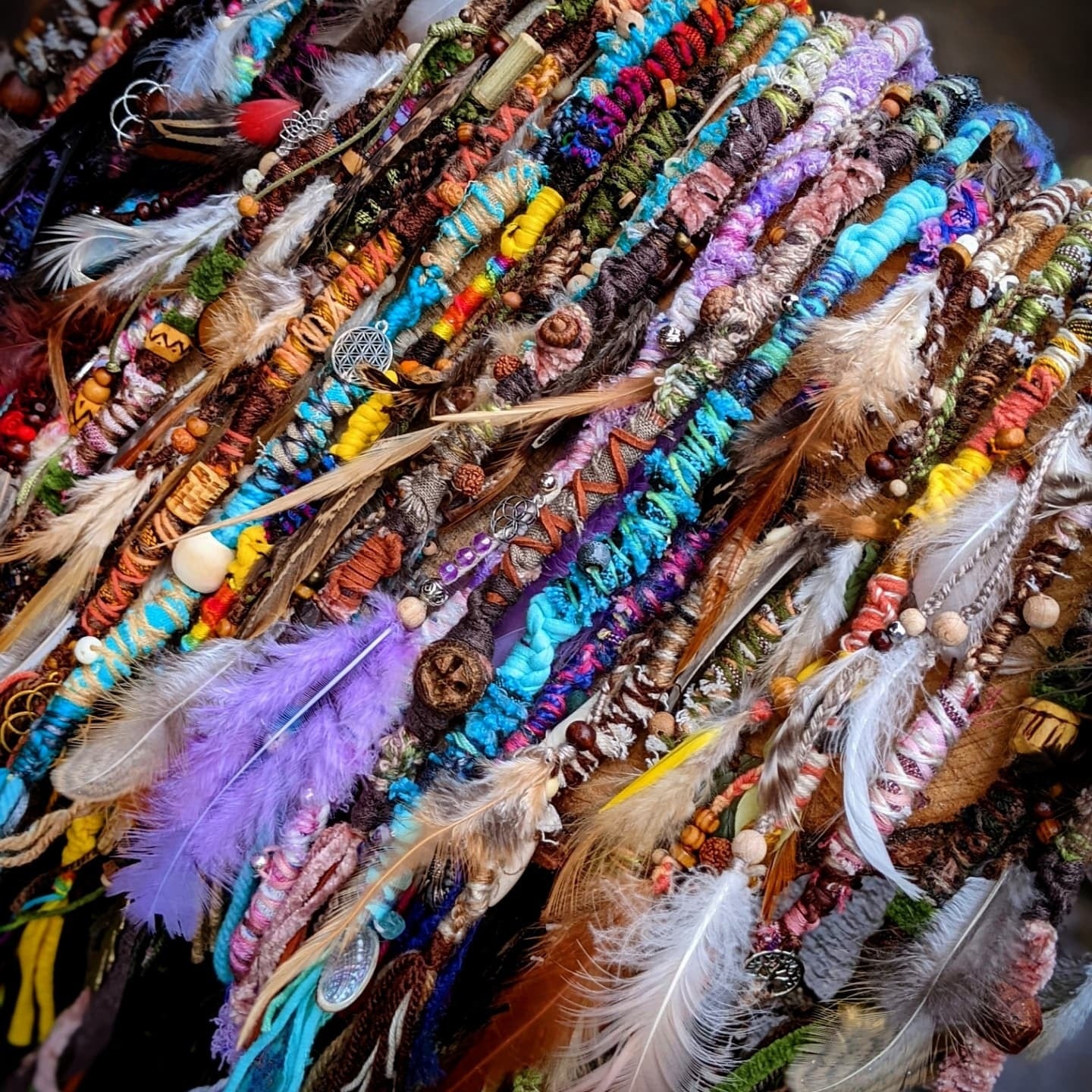 Hair wrap on request