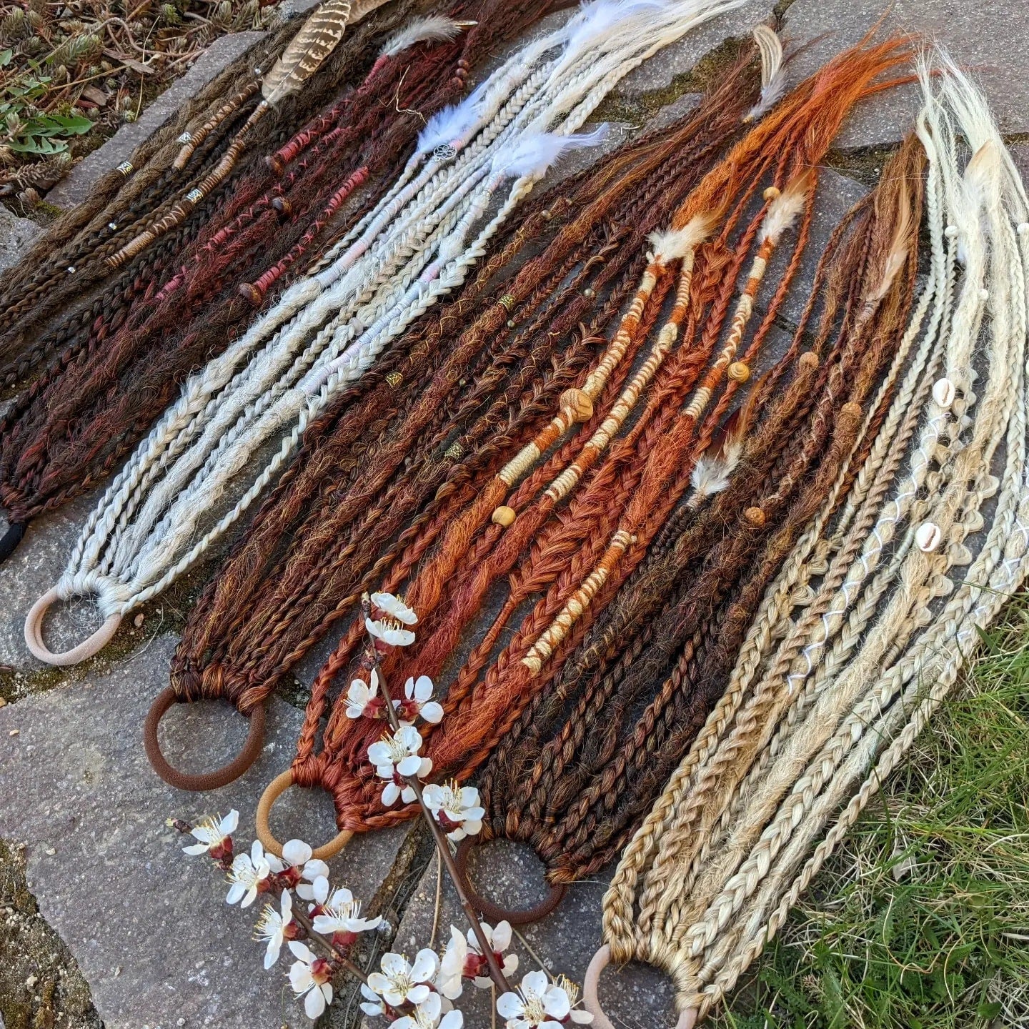 Braided elastic band "Lesana" on request