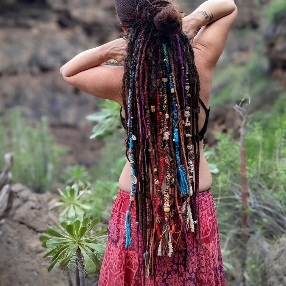Hair wrap on request