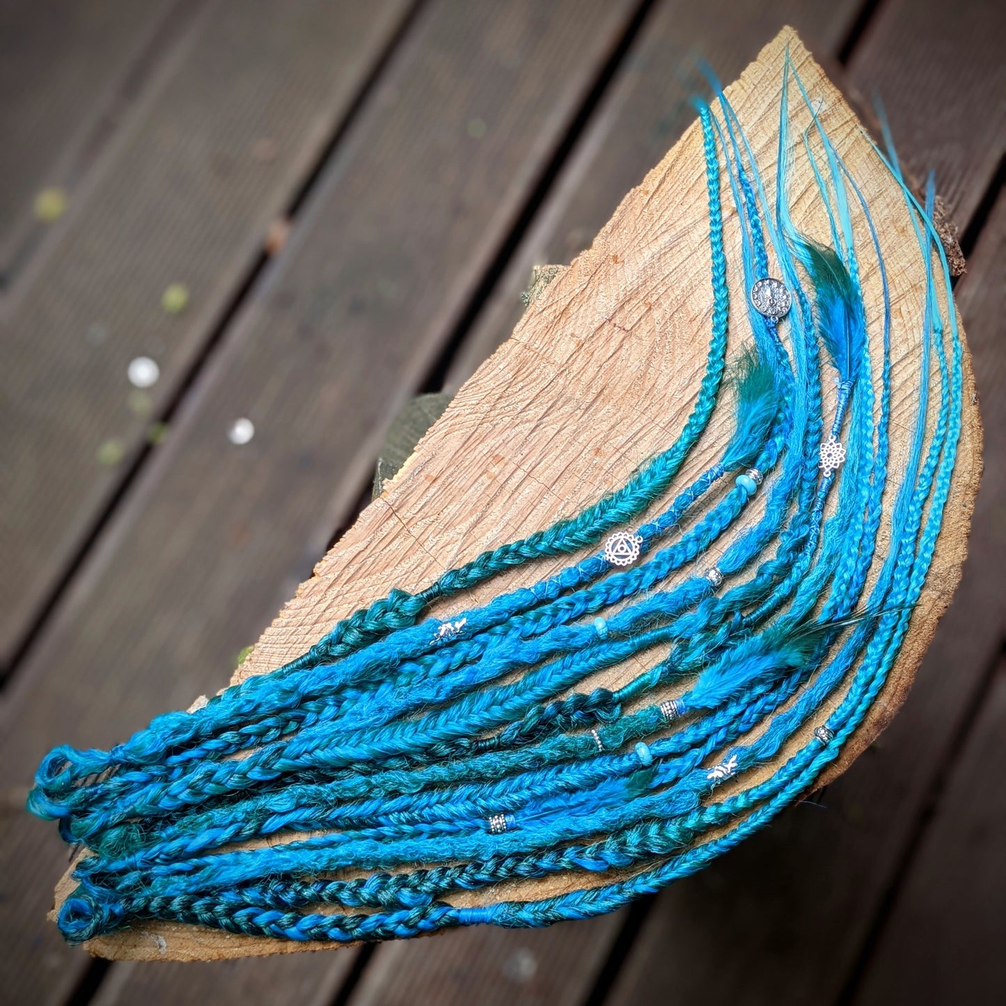 Decorative mini set of SE/DE braids/dreads on request