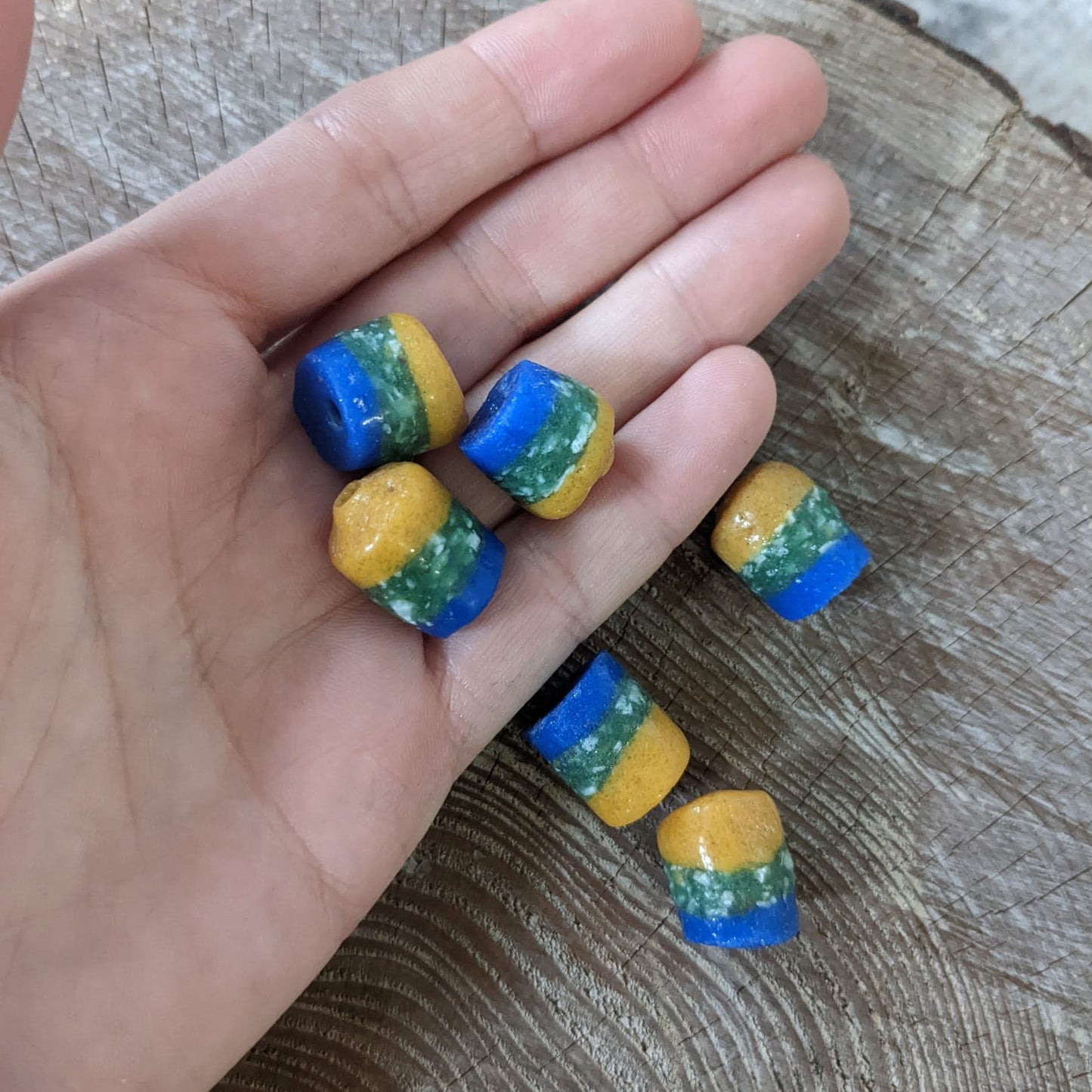 African "krobo" bead rollers