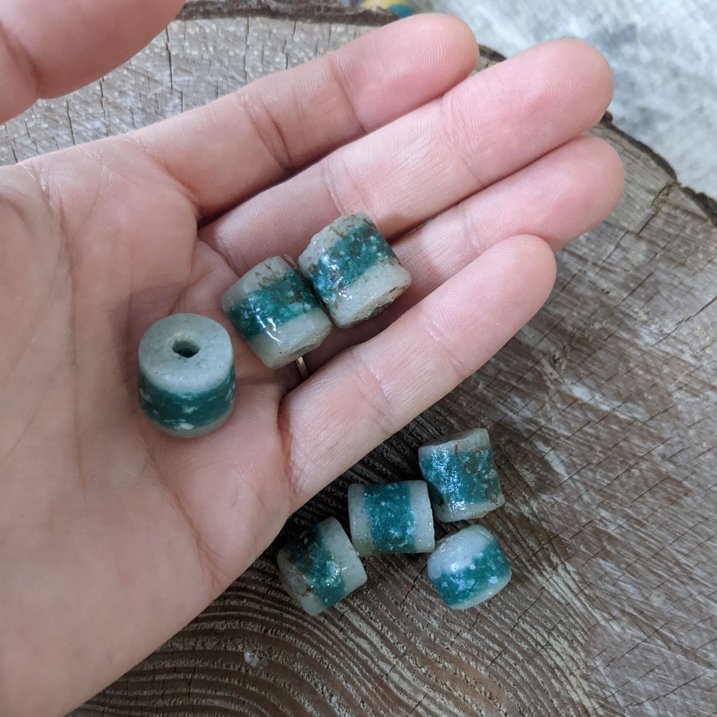 African "krobo" bead rollers