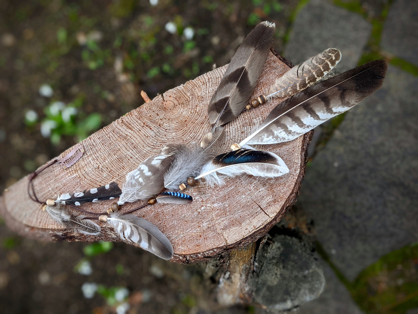 Felya hair feathers