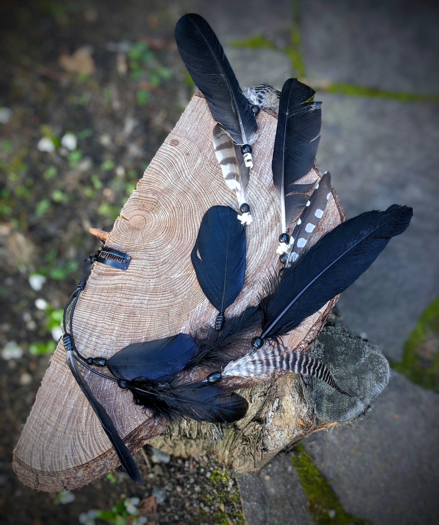 Moredhel hair feathers
