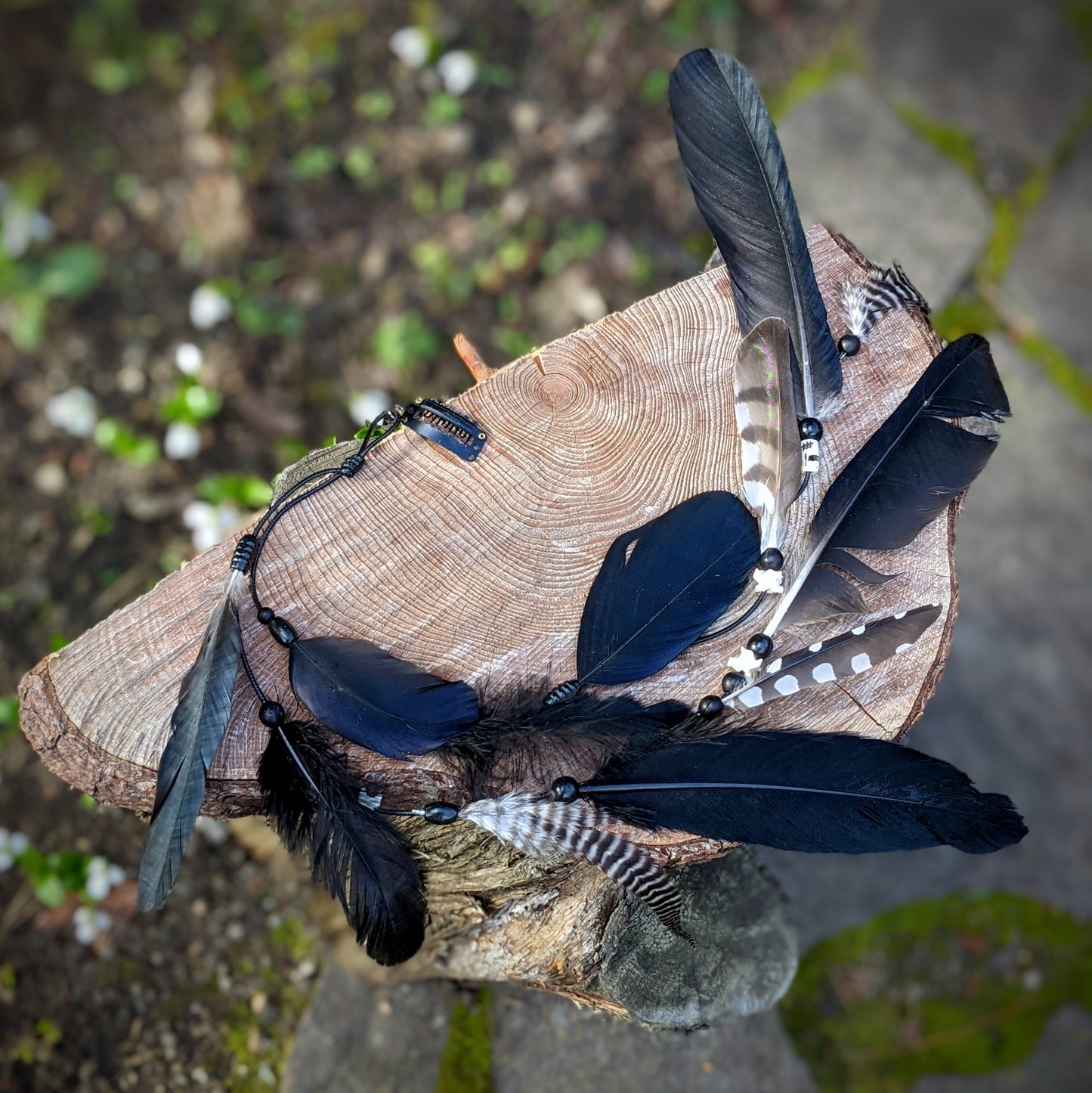 Moredhel hair feathers
