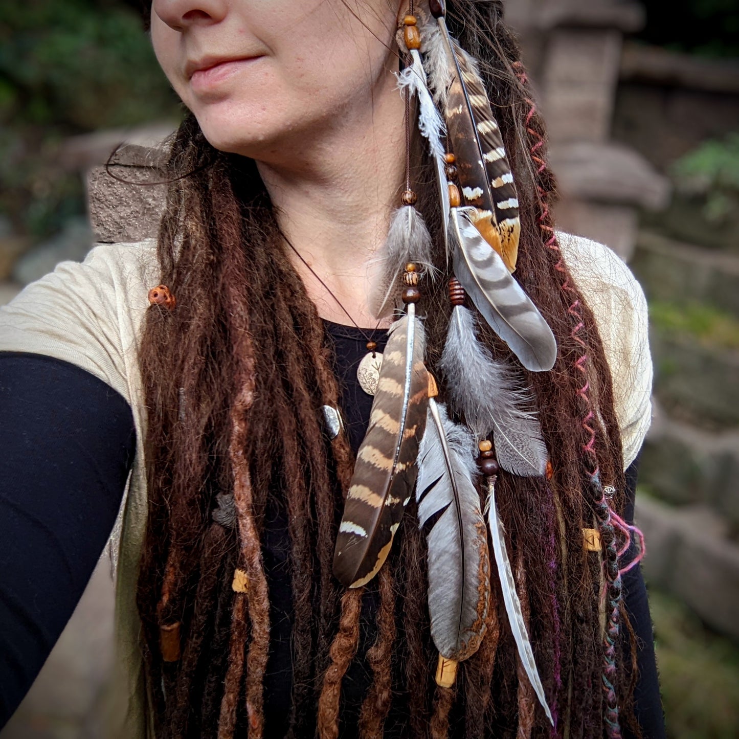 Aira hair feathers