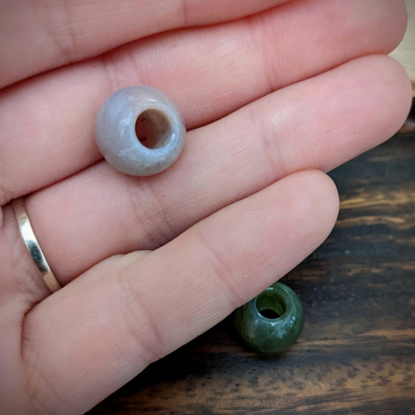 Agate ball beads