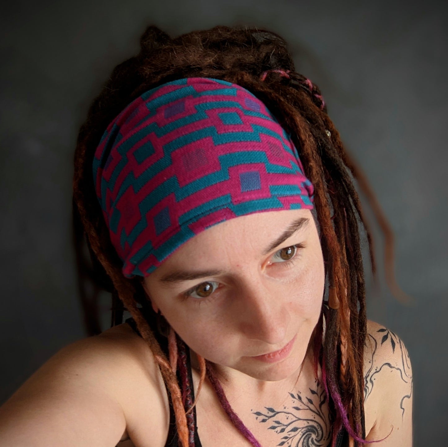 Kerosene square scarf headband
