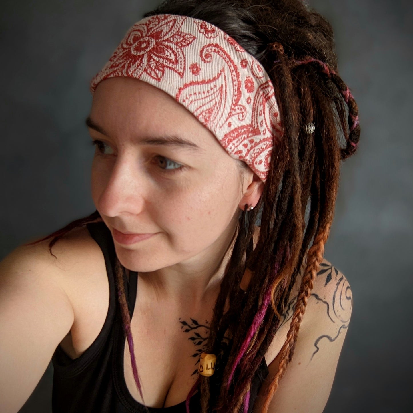 Scarf headband Orient thin