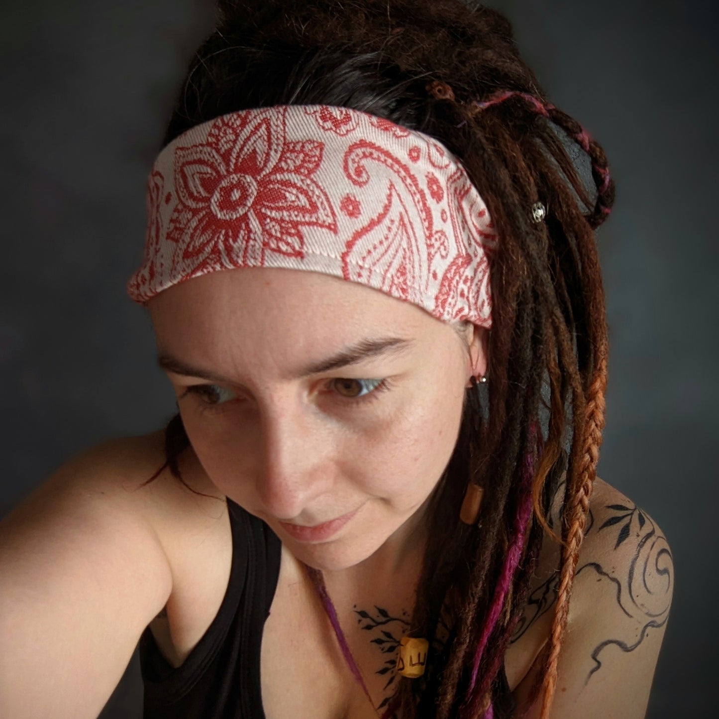Scarf headband Orient thin