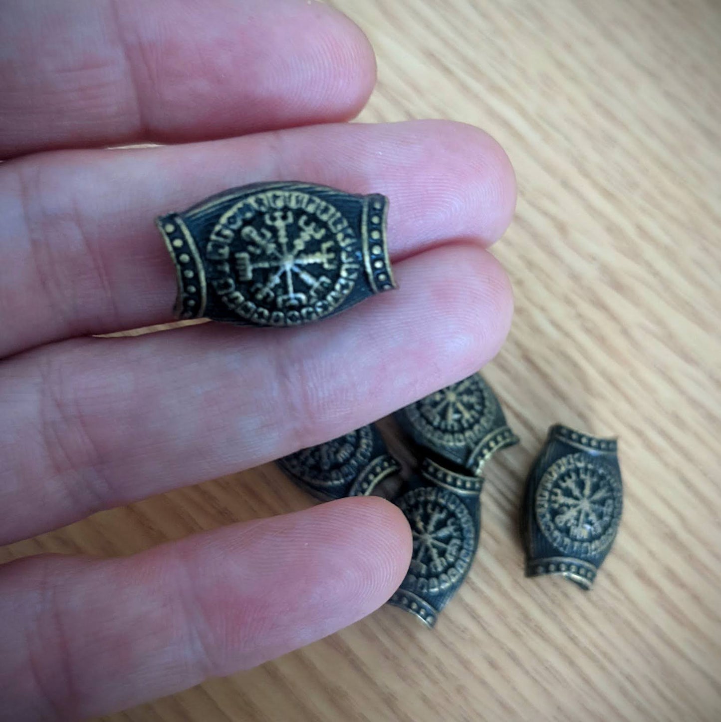 Valhalla metal beads