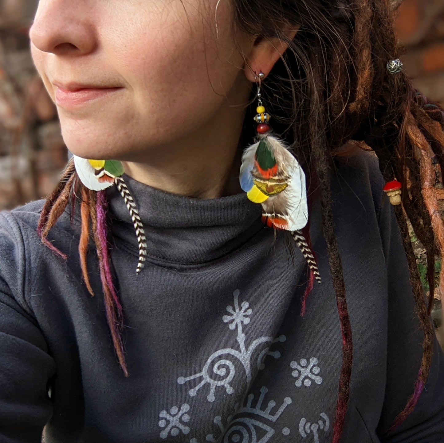 Earrings Lacquer