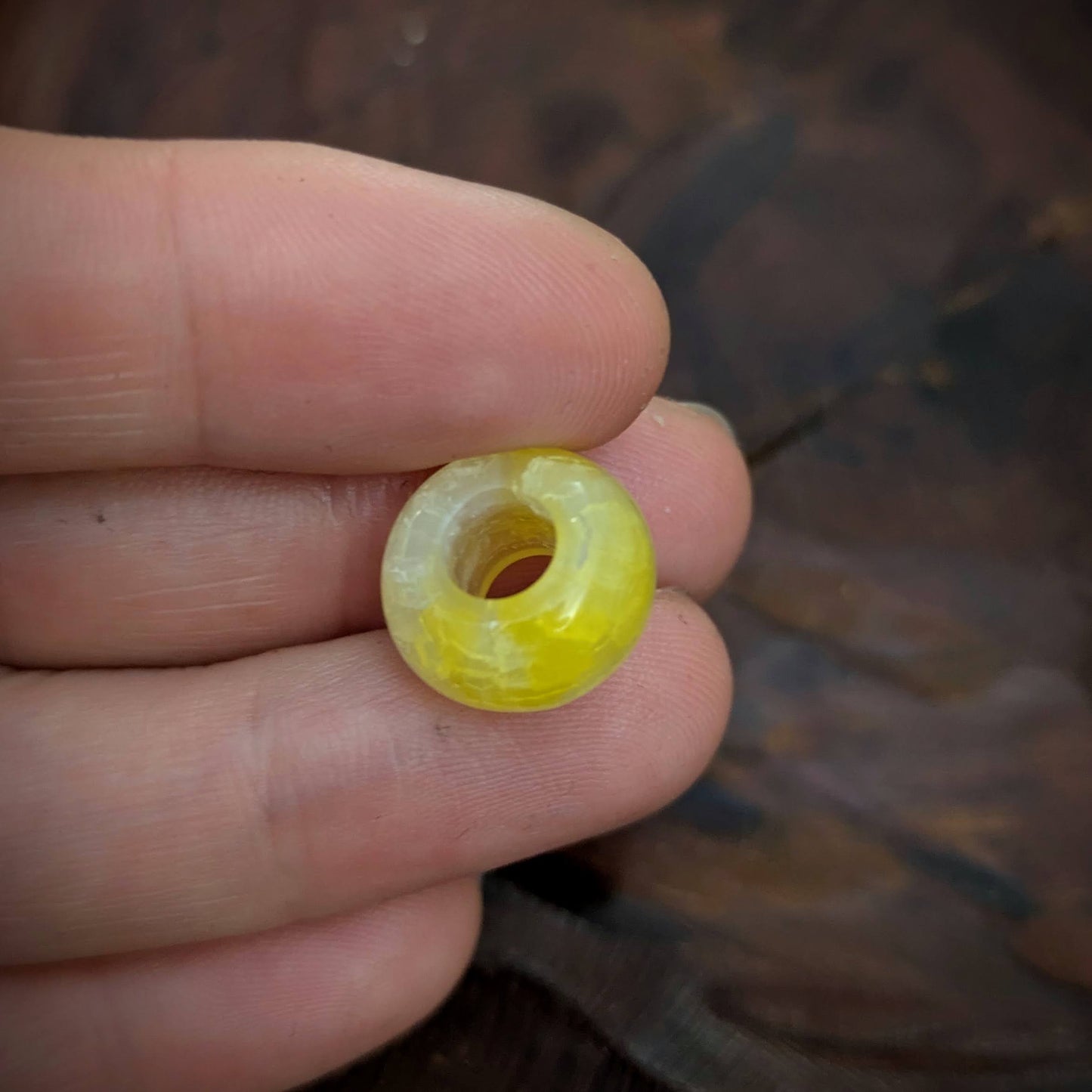 Acrylic dreadlock beads