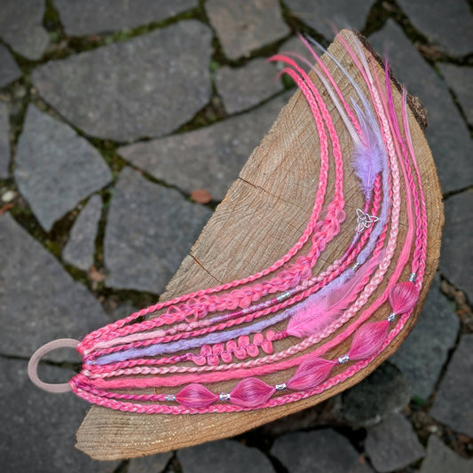 Allannia braid dreadlock elastic