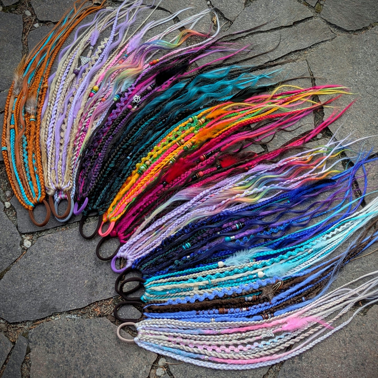 Braided elastic band "Lesana" on request