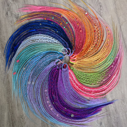Braided elastic band "Princess" on request