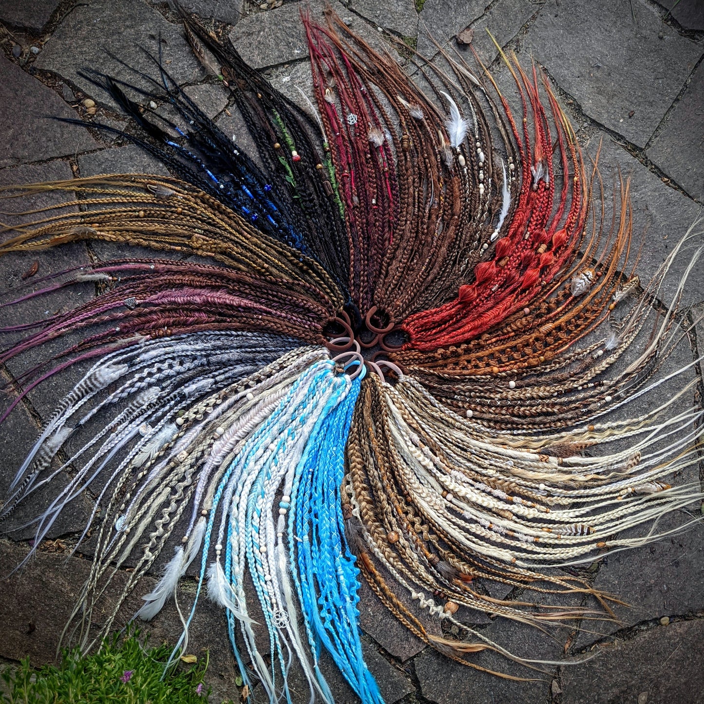 Braided elastic band "Lesana" on request