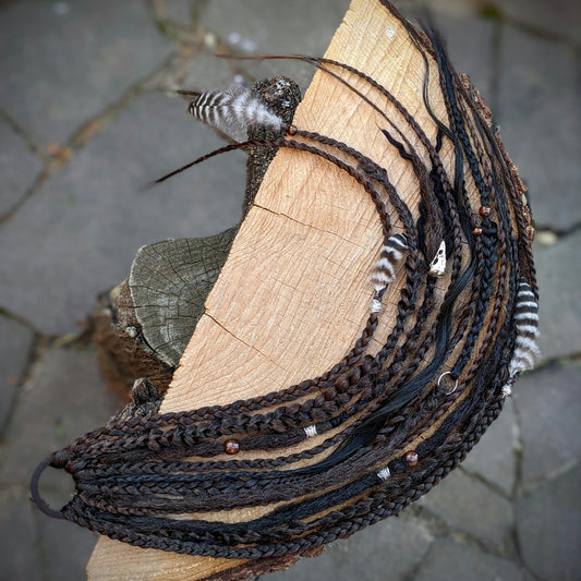 Braid dreadlock elastic Erebus