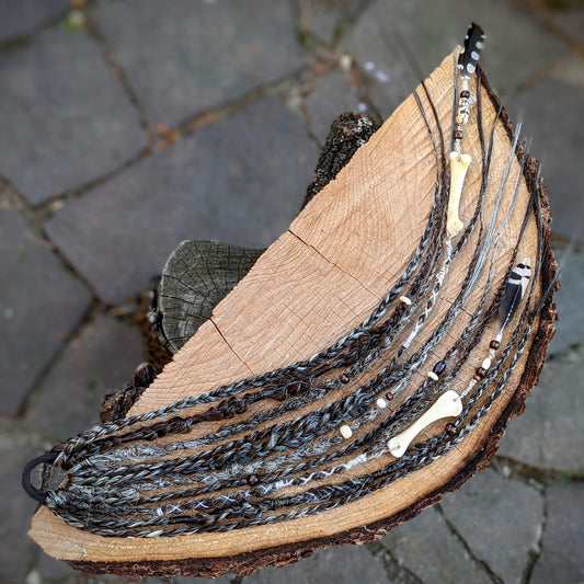 Braid dreadlock elastic band Garm