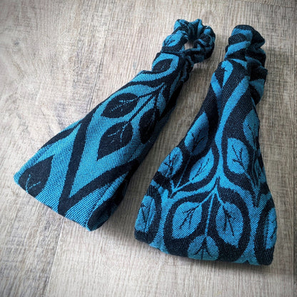 Scarf headband La vita blue