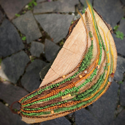 Mahkah braid dreadlock elastic