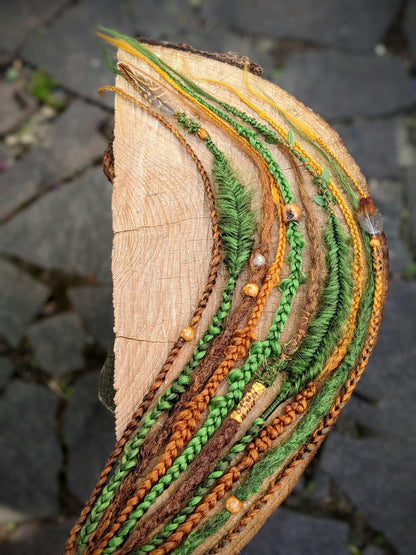 Mahkah braid dreadlock elastic