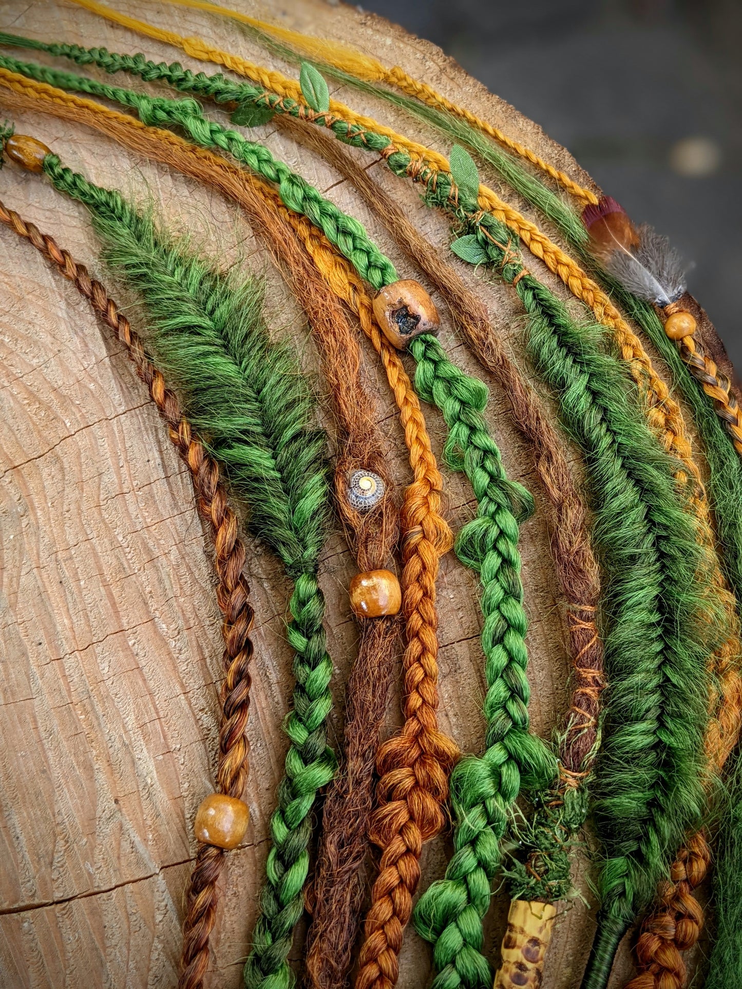 Mahkah braid dreadlock elastic