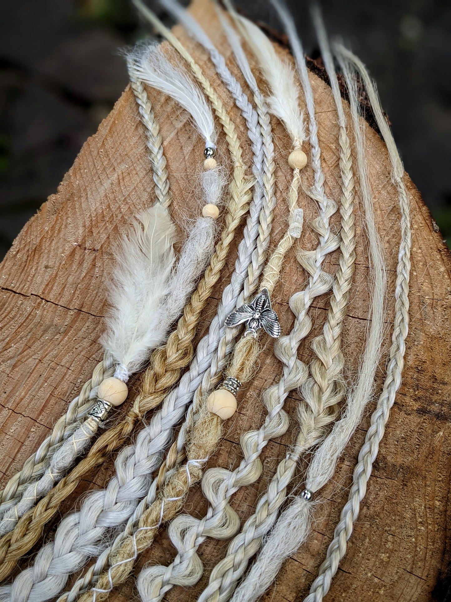 Mingan braid dreadlock elastic
