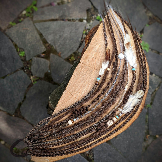 Braid dreadlock elastic band Kajika