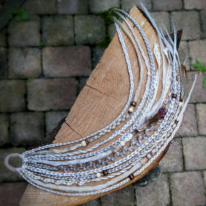Braided dreadlock elastic Sjöfn