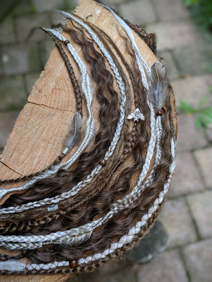 Shulsaga braid dreadlock elastic