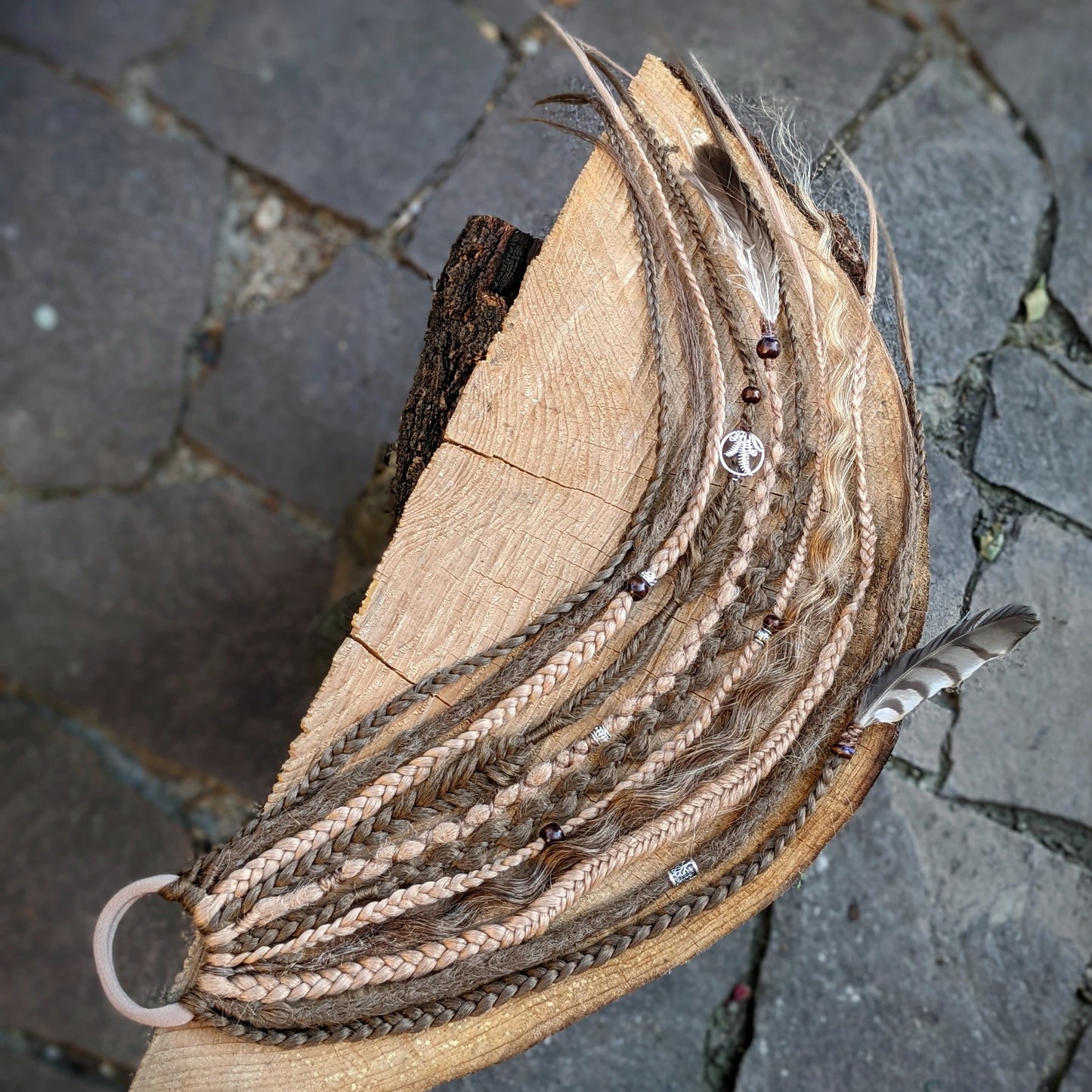 Mystra braid dreadlock elastic