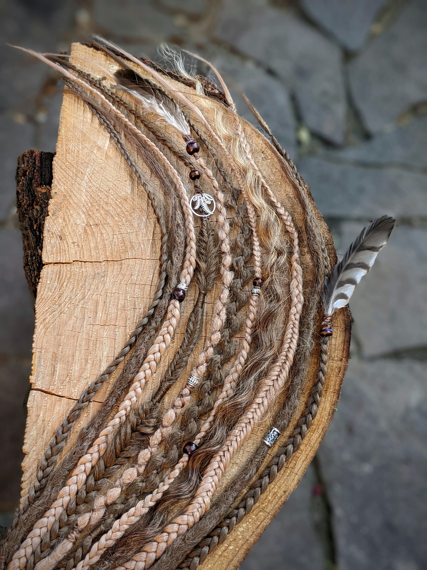 Mystra braid dreadlock elastic