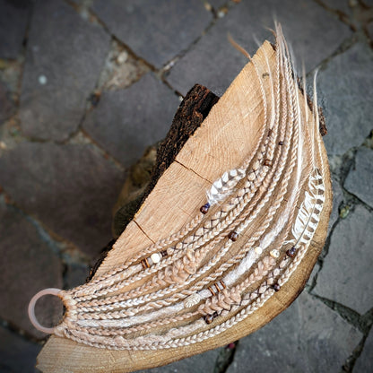 Braided dreadlock elastic band Nayru