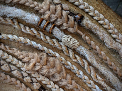 Braided dreadlock elastic band Nayru