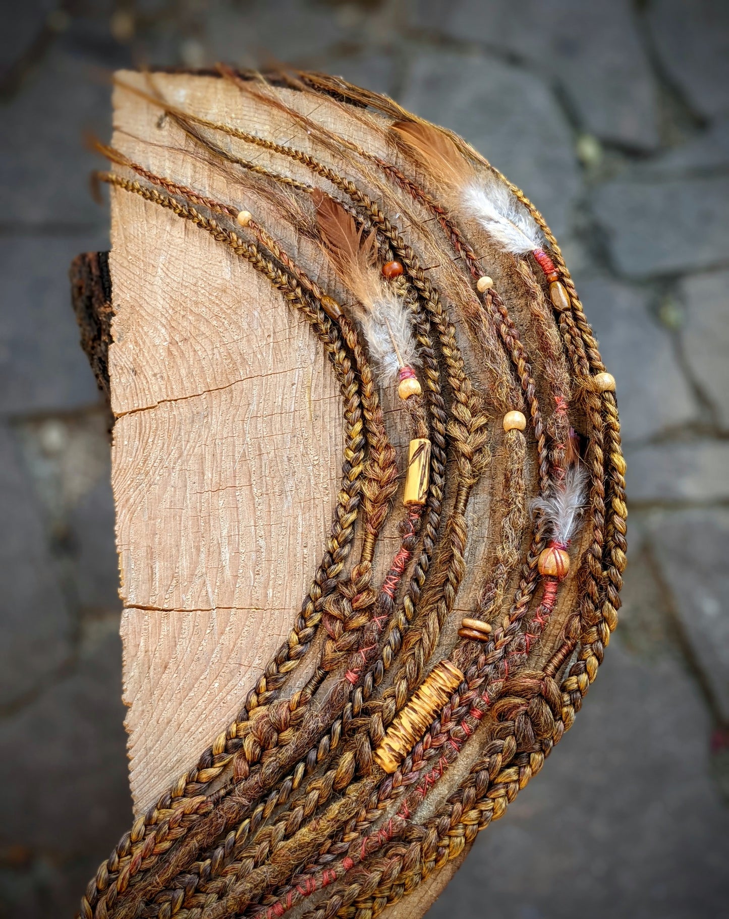 Farore braid dreadlock elastic