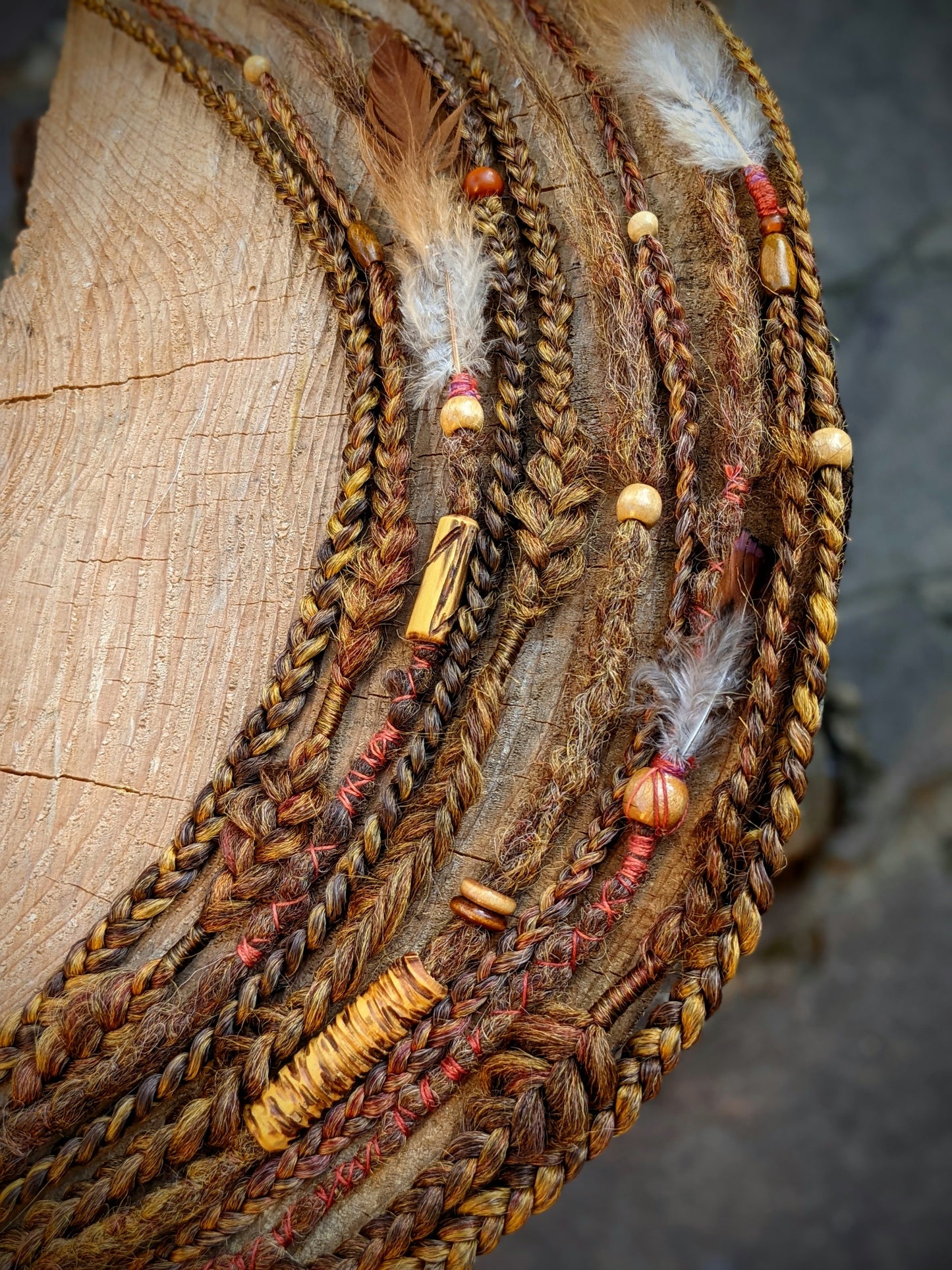 Farore braid dreadlock elastic
