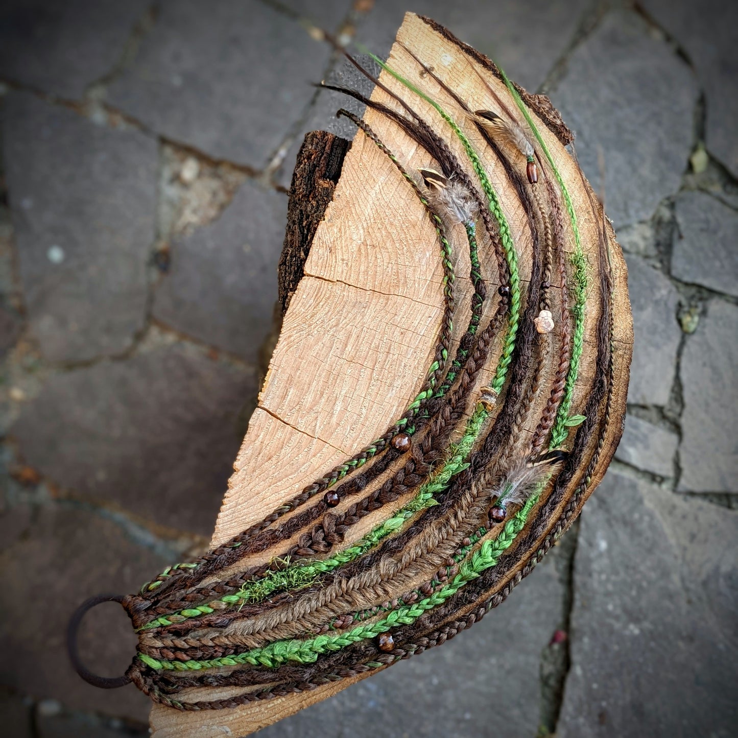 Hippolyta braid dreadlock elastic