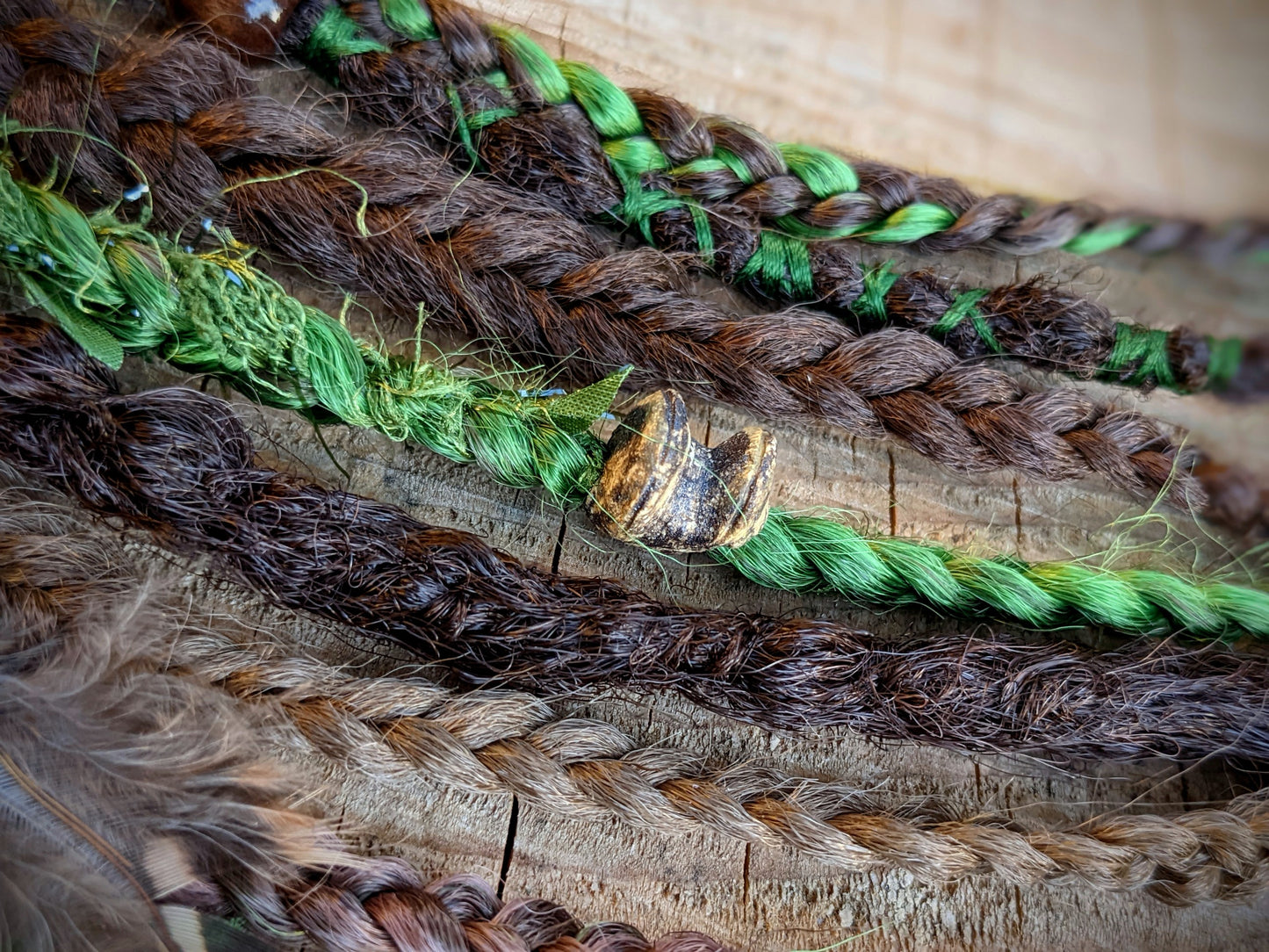 Hippolyta braid dreadlock elastic