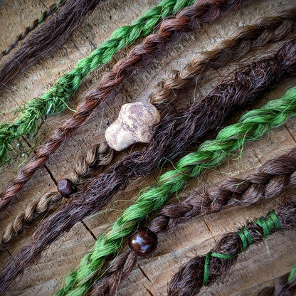 Hippolyta braid dreadlock elastic