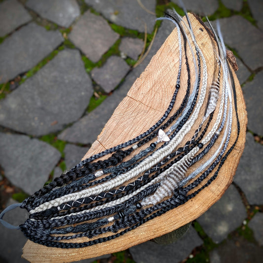Braided dreadlock elastic band Lóna
