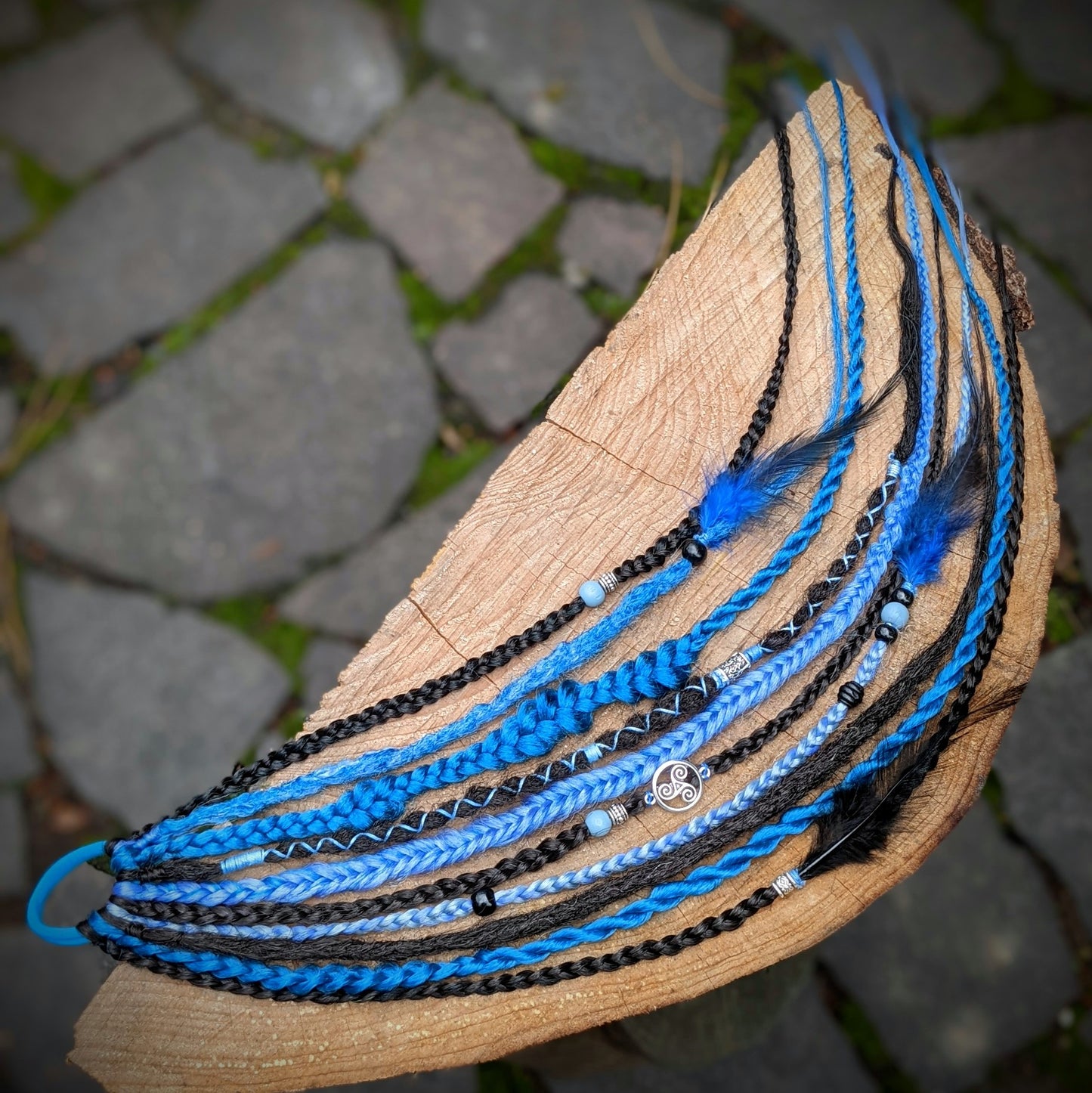Braid dreadlock elastic band Luinë