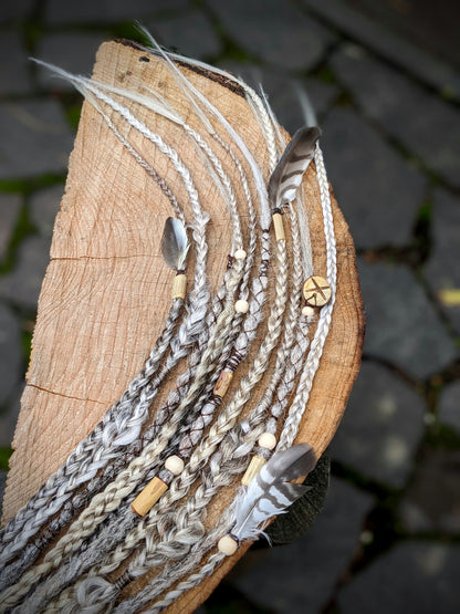 Braided dreadlock elastic band Gorthu