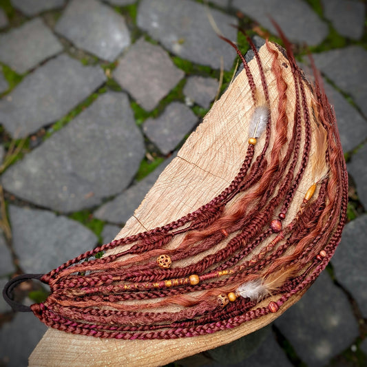 Braid dreadlock elastic band Lith