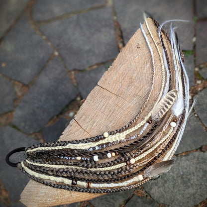 Braid dreadlock elastic band Dagur