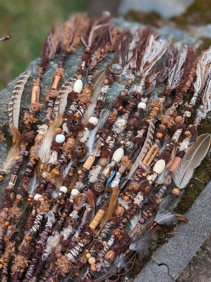 Hair wrap on request