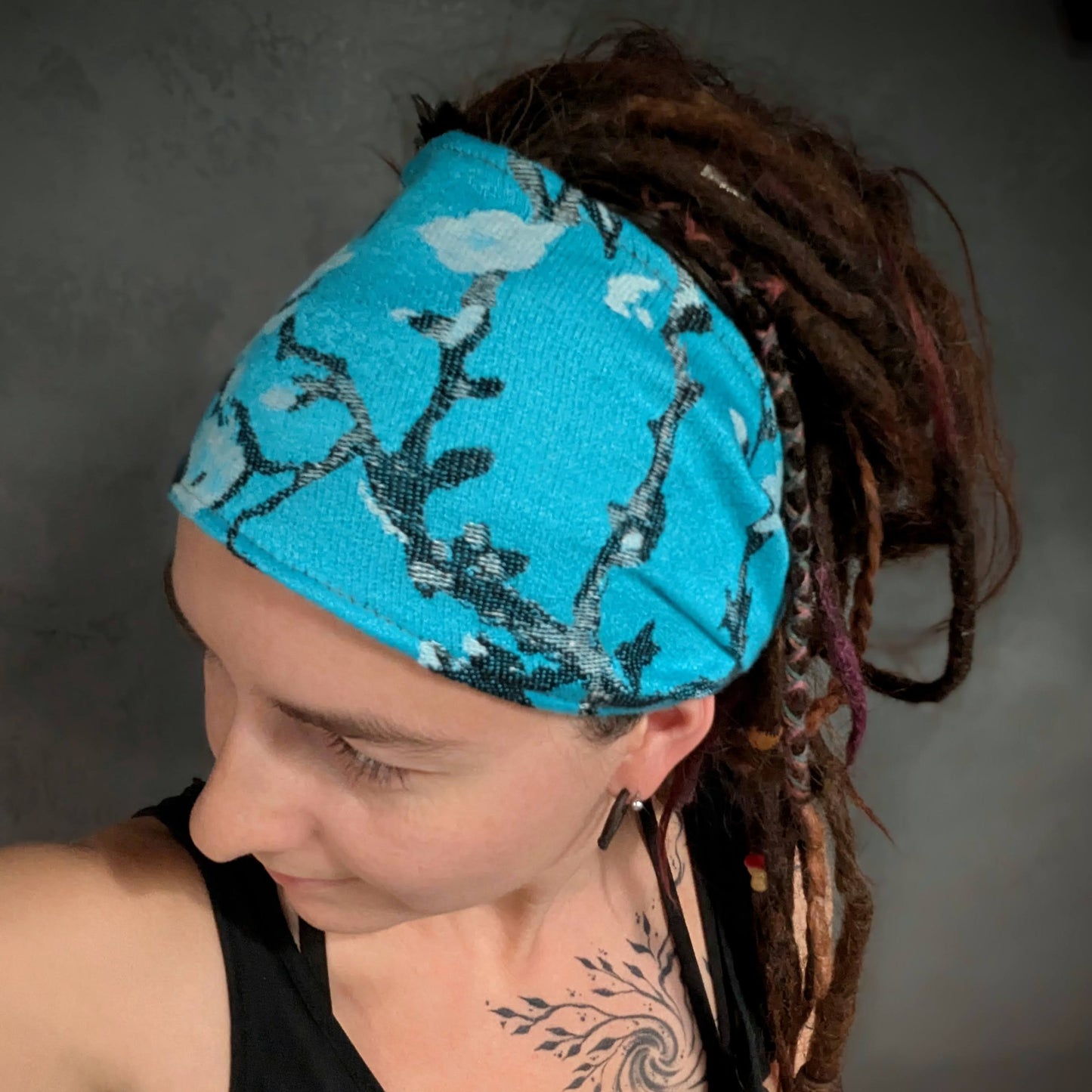 Almond Blossom Scarf Headband